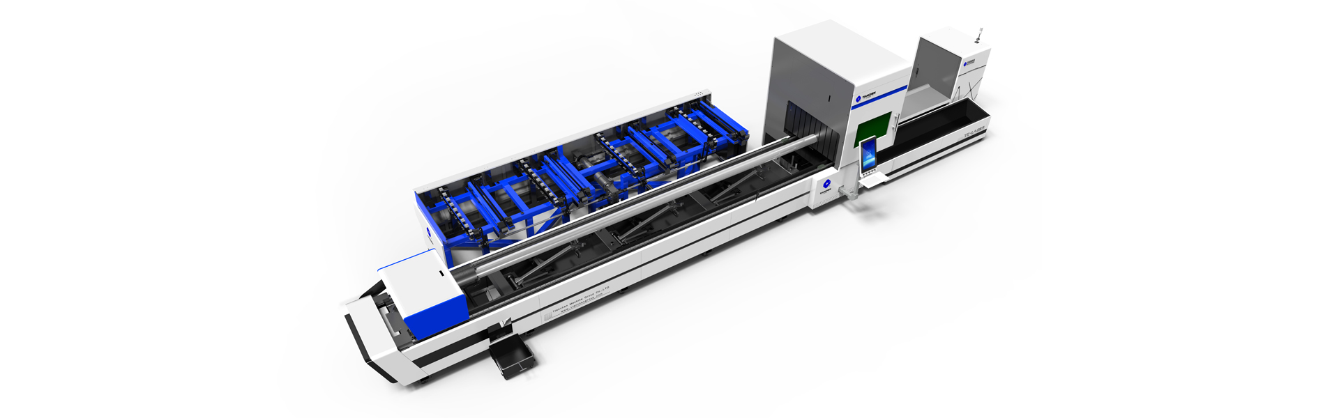 Semi-automatic Feeding Tube & Pipe Laser Cutting Machine TC-T220SA