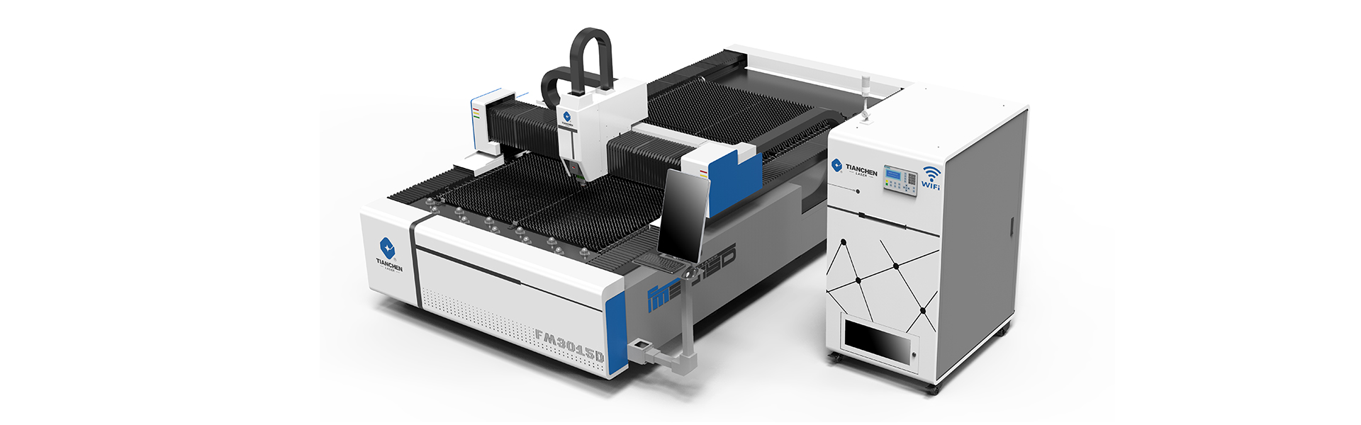 Single Platform Sheet Fiber Laser Cutting Machine TC-FM3015D