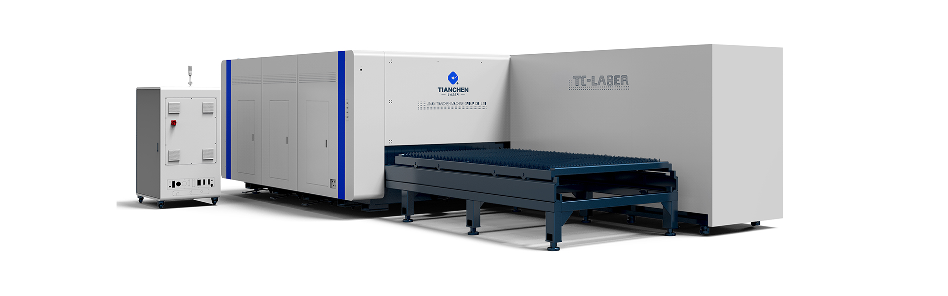 Full Closed Sheet & Tube Fiber Laser Cutting Machine TC-PMTD